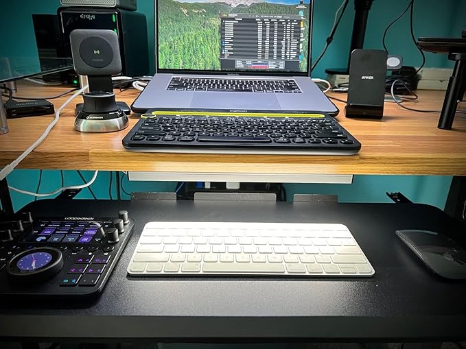 Under Cabinet Led Lighting, 12 Inch Light Strip Bar, Daylight White 5000K Dimmable Plug in USB Light, Small Thin Led Under Counter Lighting for Kitchen/Room/Shelf/Desk/Display Case